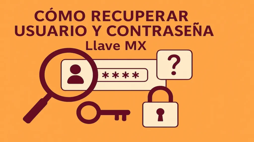 Cómo recuperar usuario y contraseña